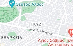 Γκυζι περιοχή στο χάρτη