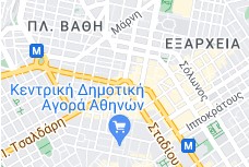 Κέντρο Αθήνας στο χάρτη