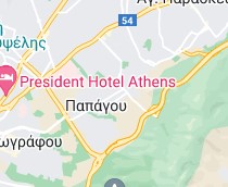 Παπαγου περιοχή στο χάρτη