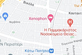 Πατησια περιοχή στο χάρτη